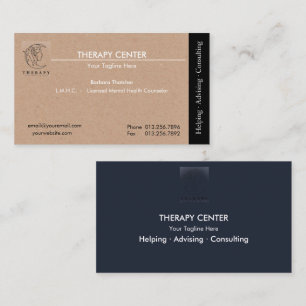 Carte De Visite Guérisseur   Thérapiste   Consultant professionnel