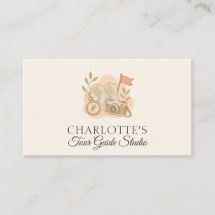 Carte De Visite Guide de Tourisme de Voyage