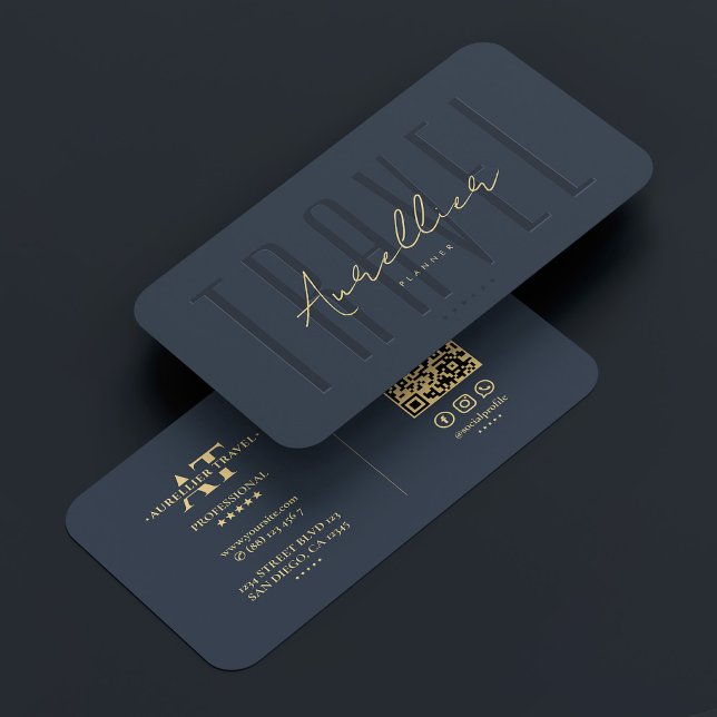 Carte De Visite Guide d'excursion de Travel Planner Transport Blue (Travel Planner Tour Guide Transport Blue Modern Business Card
)