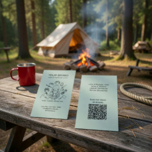 Carte de visite Guides d'aventure Randonnée et cam