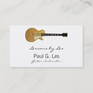 Carte De Visite Guitare