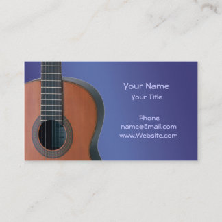 Carte De Visite  Guitare