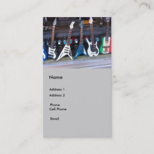 Carte De Visite Guitares