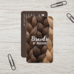 Carte De Visite Hair Braider