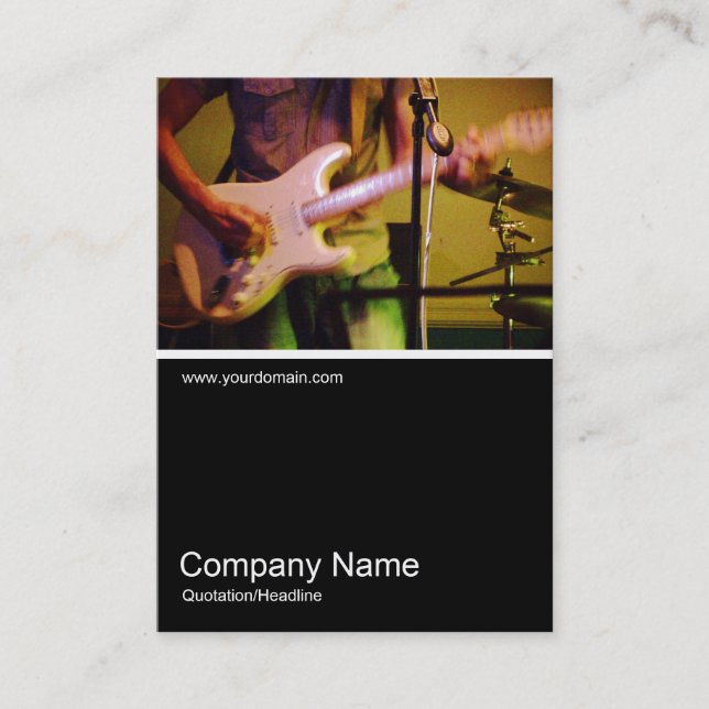 Carte De Visite Half&Half Photo 0272 - 12 Bar Blues (Devant)