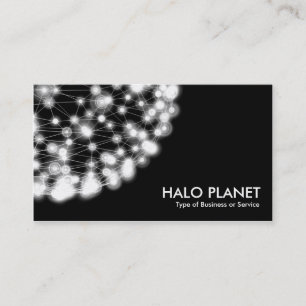 Carte De Visite Halo Planet - Noir