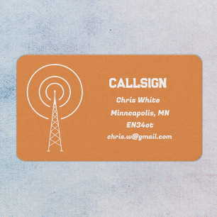 Carte De Visite Ham Radio