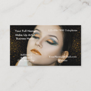 Carte De Visite HAMbyWG Artiste de Maquillage ou Photo d'Entrepris
