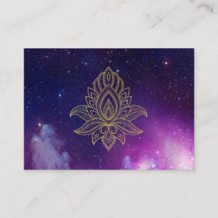 Carte De Visite *~* Hamsa Galaxy Sacred Nebula Cosmic
