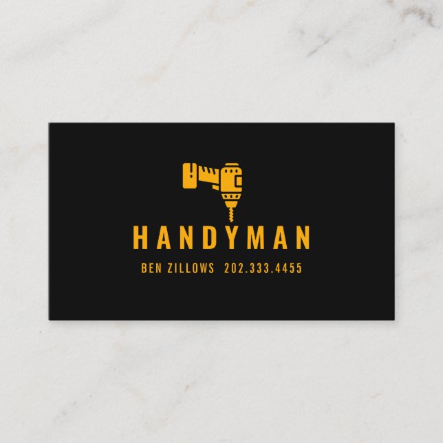 Carte de visite Handyman (Devant)