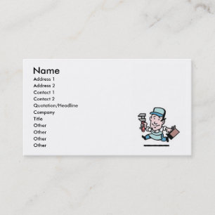 Carte De Visite Handyman Avec Outils