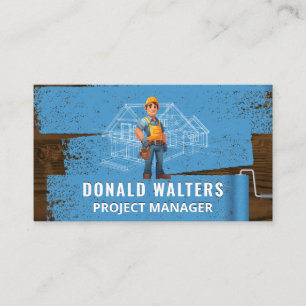 Carte De Visite Handyman avec outils   Réparation à domicile