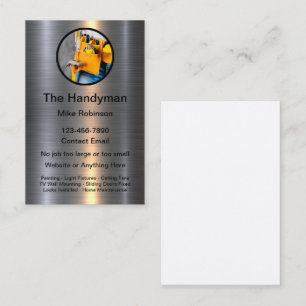 Carte de visite Handyman Cool classique