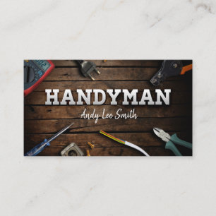 Carte De Visite Handyman Services