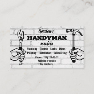 Carte de visite Handyman Services
