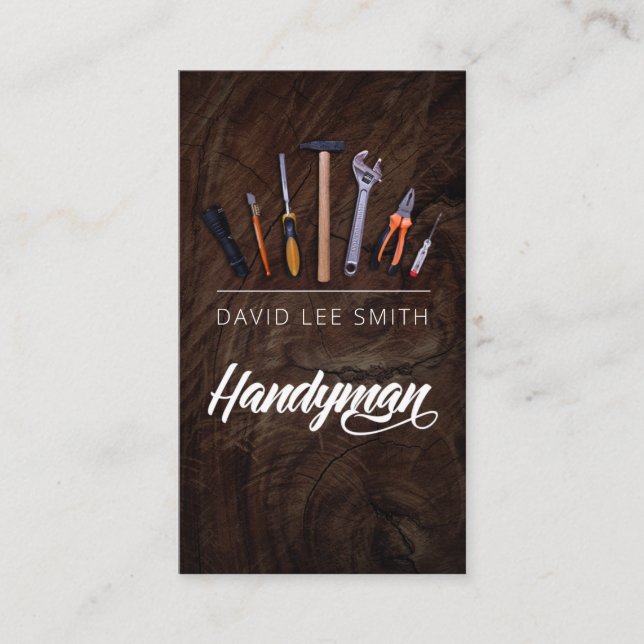 Carte De Visite Handyman Services (Devant)