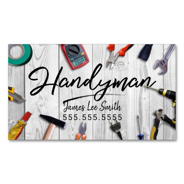 Carte de visite Handyman Services (devant)