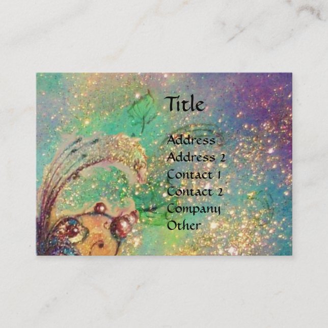 CARTE DE VISITE HARMONY TRIO SPRINTEMPS CONCERT / MAGIQUE BUTTEFLY (Devant)
