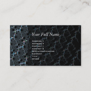 Carte De Visite Haze - Mandelbrot Fractal