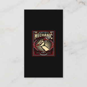 Carte De Visite heavy duic mechanic