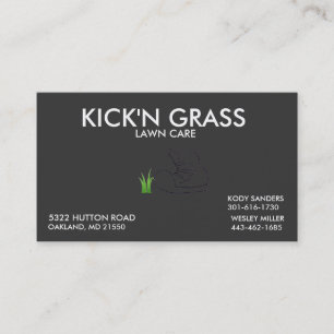 CARTE DE VISITE HERBE DE KICK'N