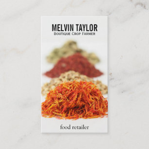 Carte De Visite Herbes et épices II