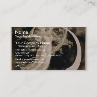 Carte De Visite Herrmann, 'Maid of the Moon' Théâtre Vintage