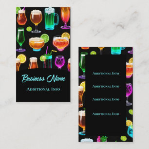 Carte De Visite Heure de cocktail 2
