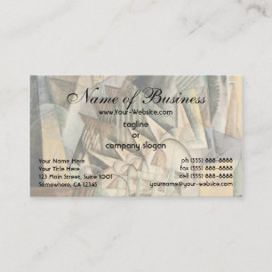 Carte De Visite Heure de pointe, New York par Max Weber, Cubisme V