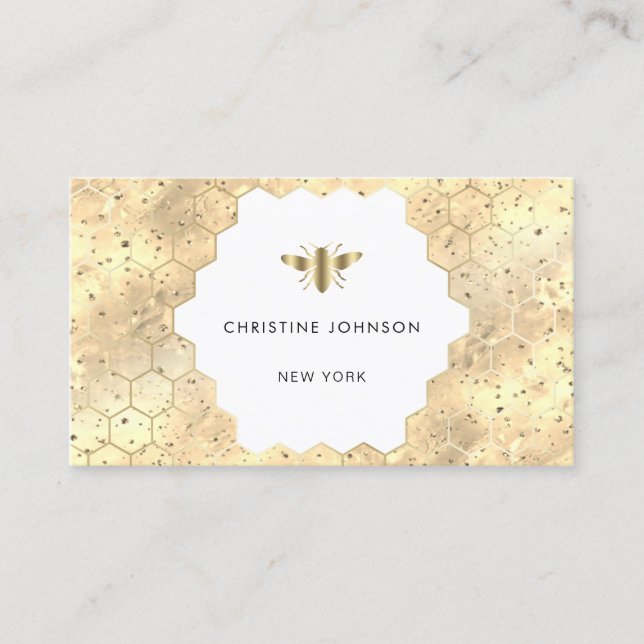 Carte De Visite hexagones (Devant)