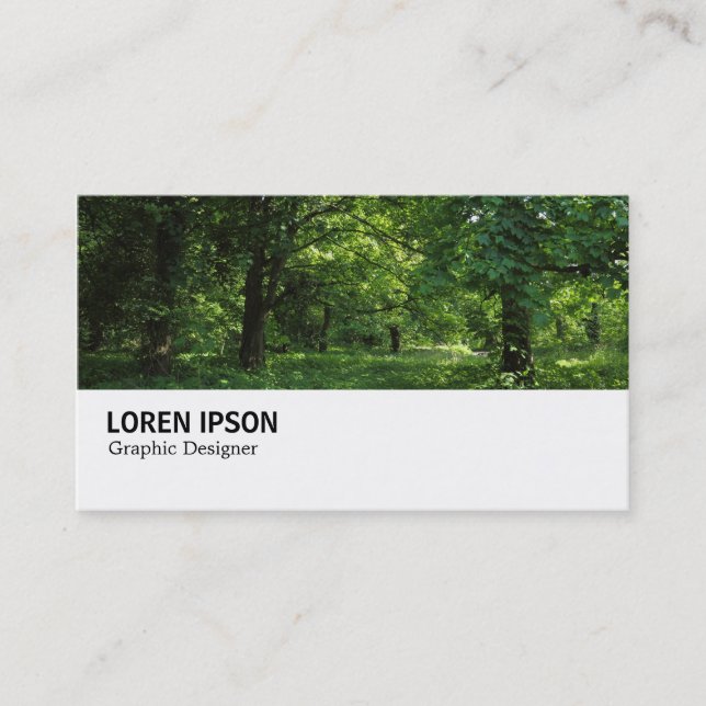 Carte De Visite Hi-Phi - 0297 - Printemps dans les Bois 01 (Devant)
