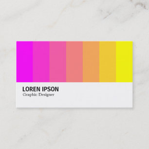 Carte De Visite Hi-Phi - 050 - Transition des couleurs