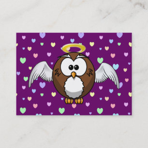 Carte De Visite hibou d'ange