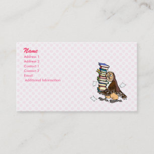 Carte De Visite Hibou d'Octavian