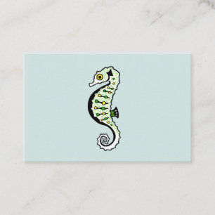 Carte De Visite Hippocampus - SEAHORSE - Graphique original -