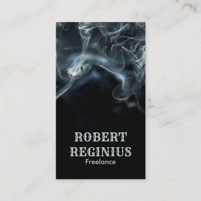 Carte De Visite Hkko fumée Abstraite (Devant)