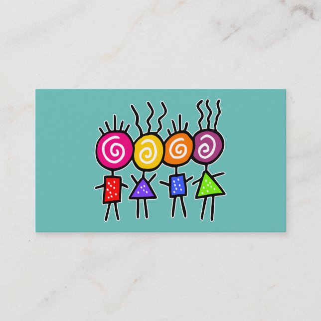 Carte De Visite holiES - HOLI MEILLEURS AMIS + vos idées (Devant)