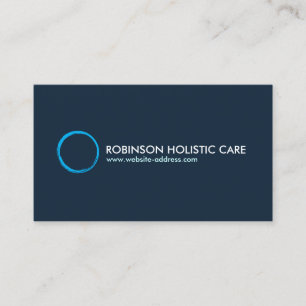Carte De Visite Holistique, Naturopathe, Santé, Santé, Logo Zen