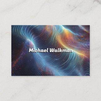 Carte De Visite Holograma para artistas y diseñadores profesional