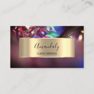 Carte De Visite Hologramme de marketing d'affiliation professionne