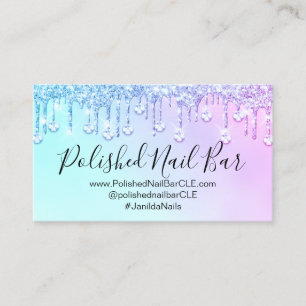 Carte De Visite Holograph Diamond Drives Pinky Diamond