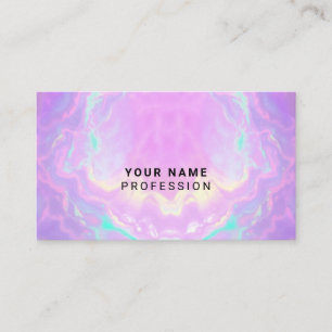Carte De Visite Holographie personnalisée