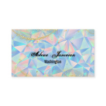 Holographique Diamant Arrière - plan Opal Minimal 