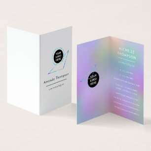 Carte de visite holographique fausse
