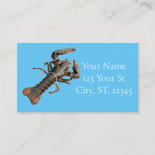 Carte De Visite Homard frais du Maine Thunder_Cove