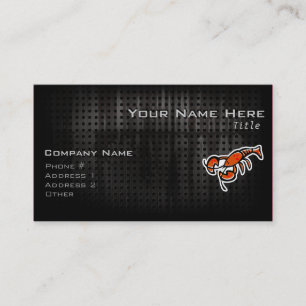 Carte De Visite Homard grunge