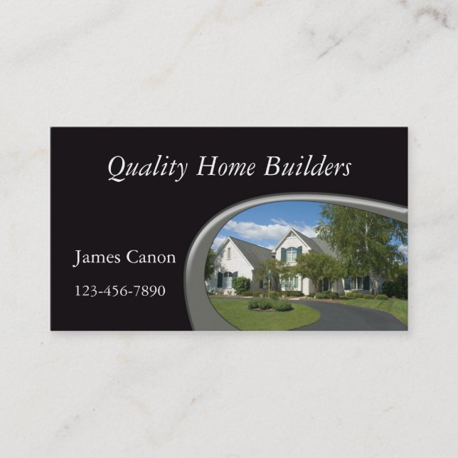 Carte De Visite Home Builder (Devant)