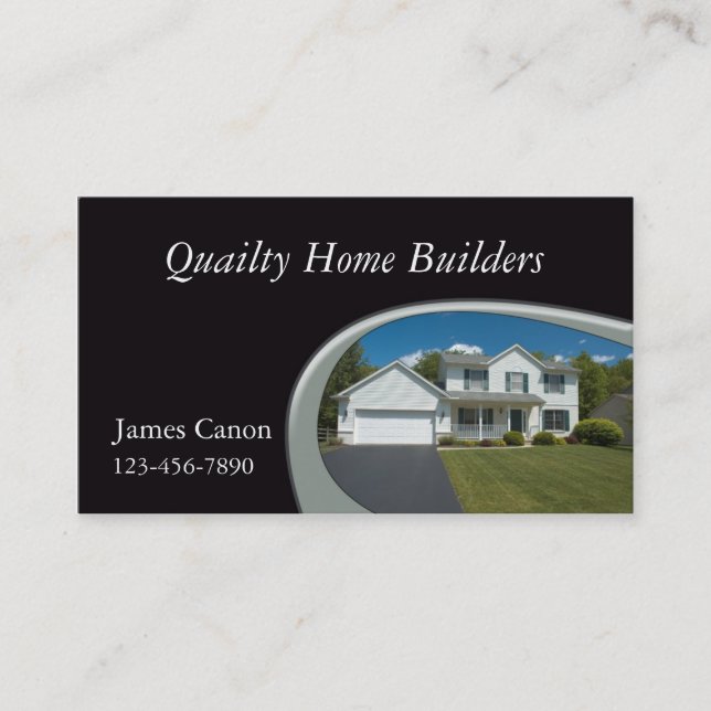 Carte De Visite Home Builder (Devant)