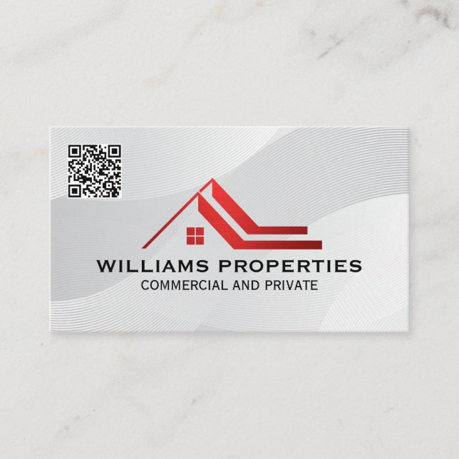 Carte De Visite Home Real Estate Properties | Rentals (Devant)