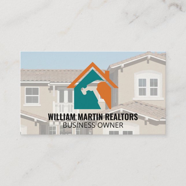 Carte De Visite Home Repair Logo | Handy Man (Devant)